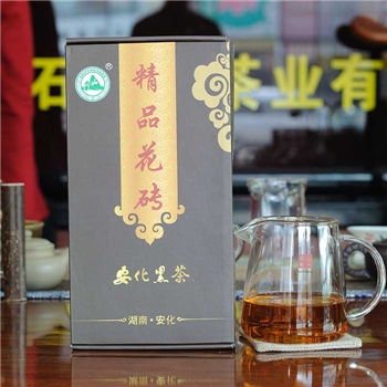 石峰山精品花砖茶2012年1000克
